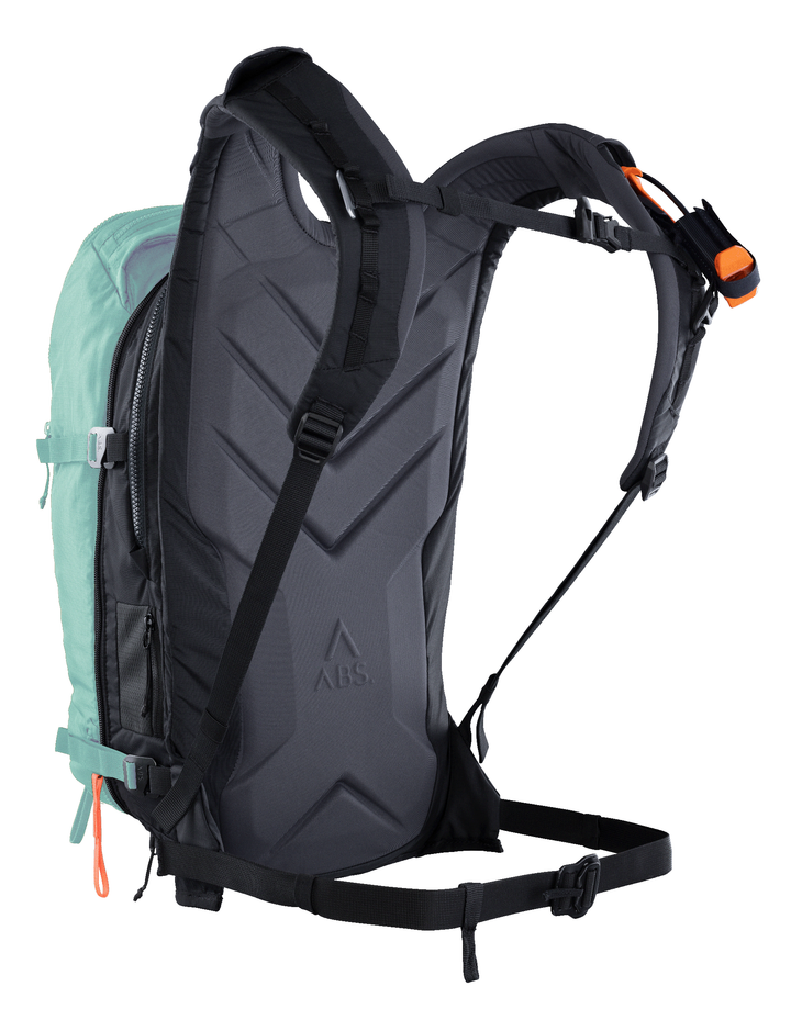 A_LIGHT_E_SET_25-30L_seagreen_rueckenansicht_Lawinen_Rucksack